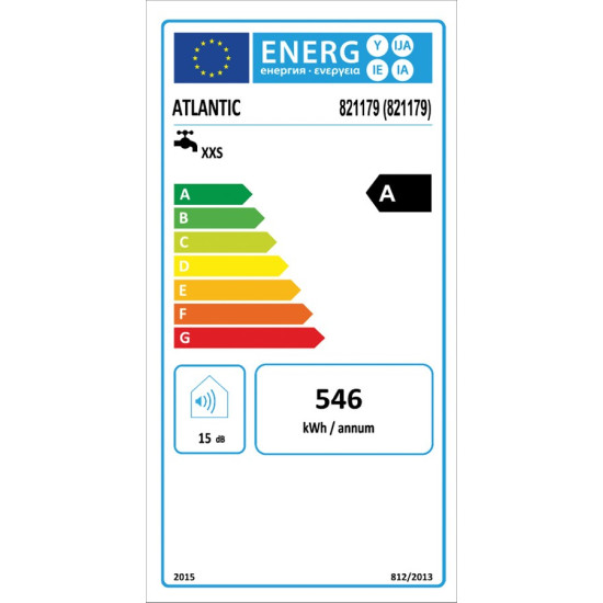 [parent_category] - Малолитражни - БОЙЛЕР ATLANTIC O´Pro 10л, емайлиран, монтаж над мивка, 1.6kW