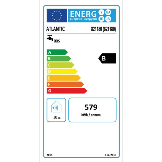 [parent_category] - Малолитражни - БОЙЛЕР ATLANTIC O´Pro 10л, емайлиран, монтаж под мивка, 2kW