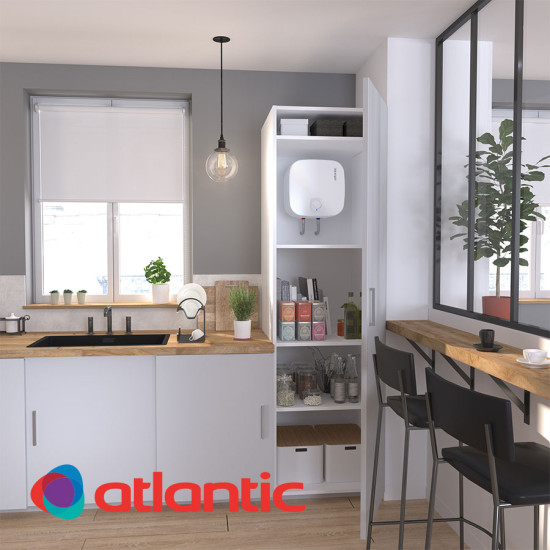 [parent_category] - Малолитражни - БОЙЛЕР ATLANTIC Nanto 10л, емайлиран, монтаж над мивка, 2kW