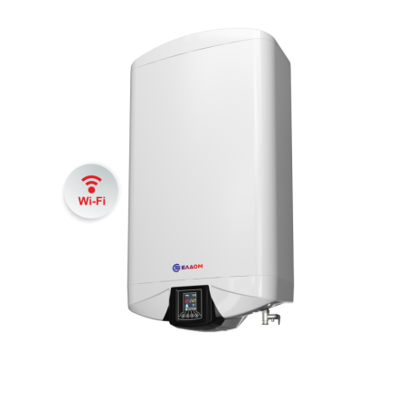 БОЙЛЕР ЕЛДОМ DU060FW-W Galant 50л, универсален монтаж, емайлиран, Wi-Fi, 3.3kW