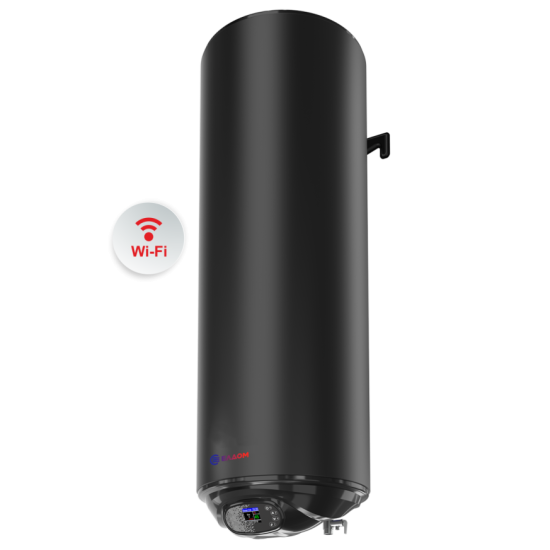 [parent_category] - Обемни - БОЙЛЕР ЕЛДОМ WVF08039FEW-B  80л, вертикален, емайлиран, Wi-Fi, 3kW