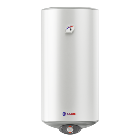 [parent_category] - Обемни - БОЙЛЕР ЕЛДОМ WVF10046QC ЕВРИКА 100л, вертикален, емайлиран, керамичен нагревател, 2kW
