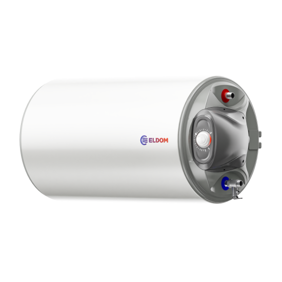 [parent_category] - Обемни - БОЙЛЕР ЕЛДОМ WHF05039FR 50л, хоризонтален, емайлиран, eл. изводи и тръби отдясно, 2kW