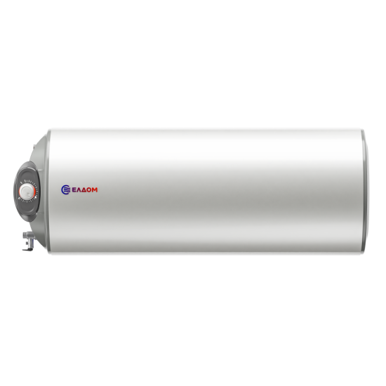[parent_category] - Обемни - БОЙЛЕР ЕЛДОМ WHF07039FL 70л, хоризонтален, емайлиран, eл. изводи и тръби отляво, 3kW