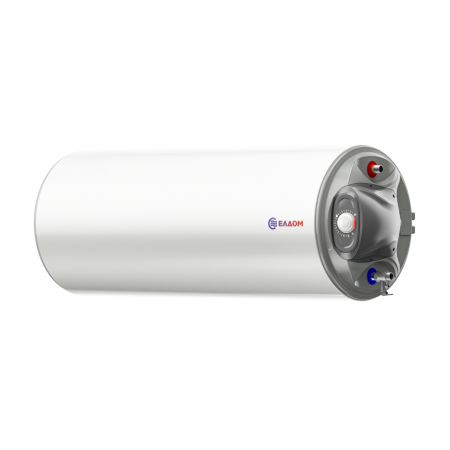 БОЙЛЕР ЕЛДОМ WHF07039FR 70л, хоризонтален, емайлиран, eл. изводи и тръби отдясно, 3kW