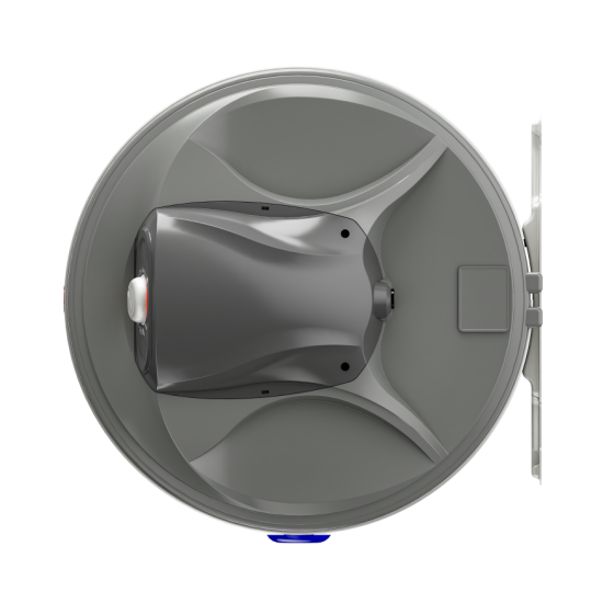 [parent_category] - Обемни - БОЙЛЕР ЕЛДОМ WHF12046FBR 120л, хоризонтален, емайлиран, eл. изводи отдясно, тръби отдолу, 3kW