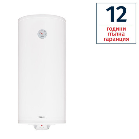 БОЙЛЕР TEDAN RIVA INOX 80л, вертикален, неръждаем, 3kW