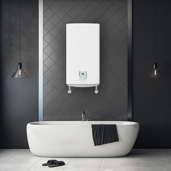[parent_category] - Обемни - БОЙЛЕР TEDAN FLAT white WiFi 50, 40л, универсален монтаж, емайлиран, 2kW