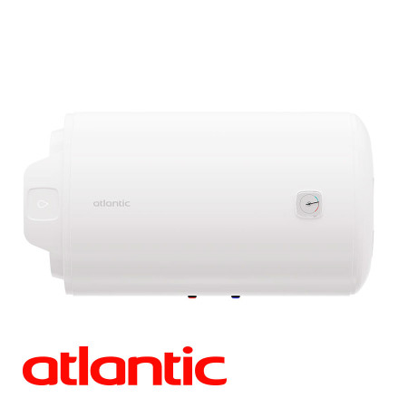 БОЙЛЕР ATLANTIC O’Pro Plus S 100л, хоризонтален, емайлиран, eл. изводи отляво, тръби отдолу, 1.5kW