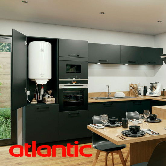 [parent_category] - Обемни - БОЙЛЕР ATLANTIC O’Pro Turbo S 120л, вертикален, емайлиран, 3kW