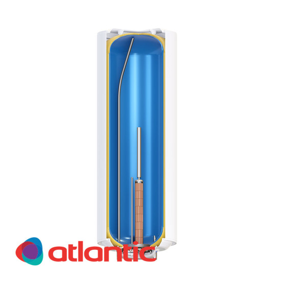 [parent_category] - Обемни - БОЙЛЕР ATLANTIC Steatite Turbo S 150л, вертикален, емайлиран, керамичен нагревател, 1.8kW