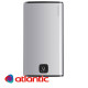 [parent_category] - Обемни - БОЙЛЕР ATLANTIC Steatite CUBE Silver Wi-Fi 100л, вертикален, емайлиран, керамичен нагревател, 2.4kW