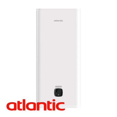 БОЙЛЕР ATLANTIC Vertigo Essential Smart 100 80л, универсален монтаж, емайлиран, керамични нагреватели, 2.5kW