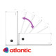 [parent_category] - Обемни - БОЙЛЕР ATLANTIC Steatite Vertigo Silver Wi-Fi 80 65л, универсален монтаж, емайлиран, керамични нагреватели, 3.25kW