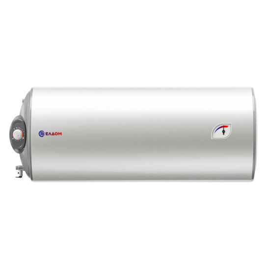 [parent_category] - Със серпентина - БОЙЛЕР ЕЛДОМ WHF12046FLSL 120л, хоризонтален, емайлиран,една серпентина, изводи отляво, ел. отляво, 3kW