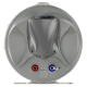 [parent_category] - Със серпентина - БОЙЛЕР ЕЛДОМ WVF12046ISL 120л, вертикален, неръждаем, една серпентина, изводи отляво, 3kW