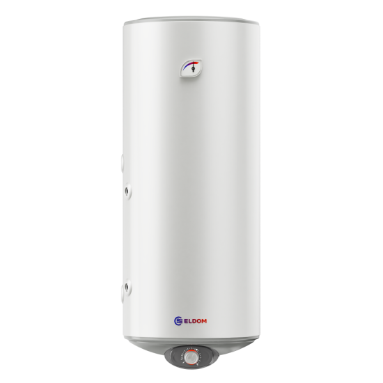 [parent_category] - Със серпентина - БОЙЛЕР ЕЛДОМ WVF12046ISL 120л, вертикален, неръждаем, една серпентина, изводи отляво, 3kW