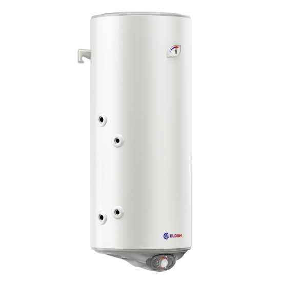 [parent_category] - Със серпентина - БОЙЛЕР ЕЛДОМ WVF12046ISL 120л, вертикален, неръждаем, една серпентина, изводи отляво, 3kW