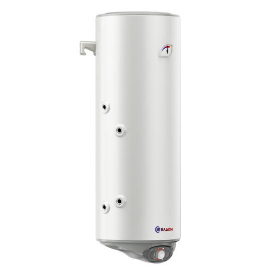 [parent_category] - Със серпентина - БОЙЛЕР ЕЛДОМ WVF08039FISL 80л, вертикален, неръждаем, една серпентина, изводи отляво, 3kW