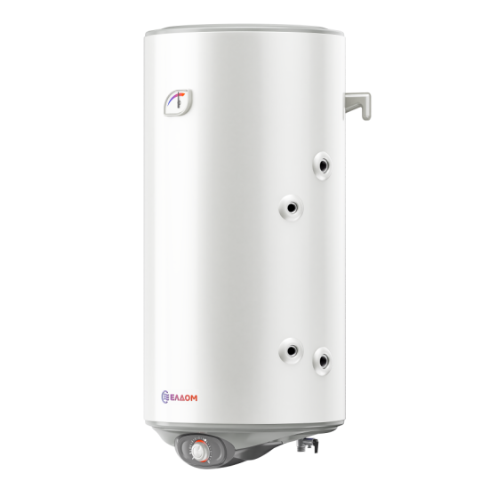 [parent_category] - Със серпентина - БОЙЛЕР ЕЛДОМ WVF10046FSR 100л, вертикален, емайлиран, eдна серпентина, изводи отдясно, 3kW