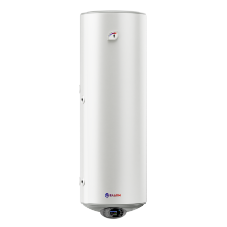 БОЙЛЕР ЕЛДОМ  WVF15046FSLE 150л, вертикален, емайлиран, eдна серпентина, изводи отляво, електронно управление, 3kW