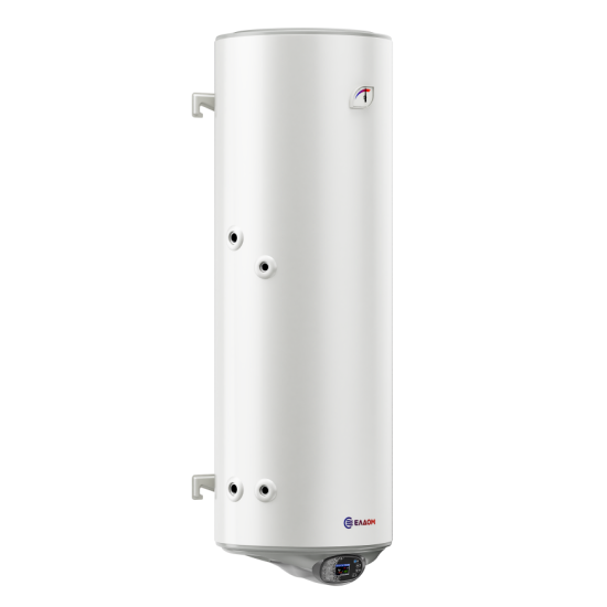 [parent_category] - Със серпентина - БОЙЛЕР ЕЛДОМ  WVF15046FSLE 150л, вертикален, емайлиран, eдна серпентина, изводи отляво, електронно управление, 3kW