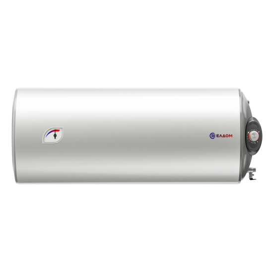 [parent_category] - Със серпентина - БОЙЛЕР ЕЛДОМ WHF12046FRSR 120л, хоризонтален, емайлиран,една серпентина, изводи отдясно, ел. отдясно, 3kW