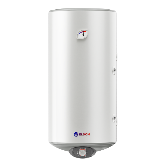 [parent_category] - Със серпентина - БОЙЛЕР ЕЛДОМ WVF10046ISR 100л, вертикален, неръждаем, една серпентина, изводи отдясно, 3kW