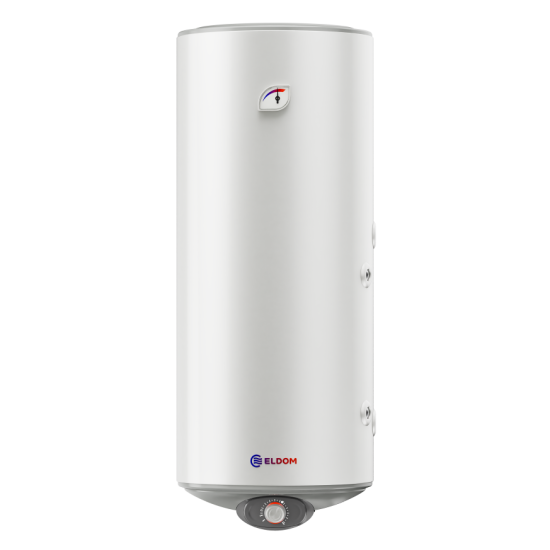 [parent_category] - Със серпентина - БОЙЛЕР ЕЛДОМ WVF12046FISR 120л, вертикален, неръждаем, една серпентина, изводи отдясно, 3kW