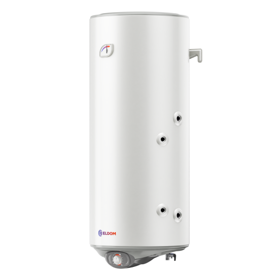 [parent_category] - Със серпентина - БОЙЛЕР ЕЛДОМ WVF12046FISR 120л, вертикален, неръждаем, една серпентина, изводи отдясно, 3kW