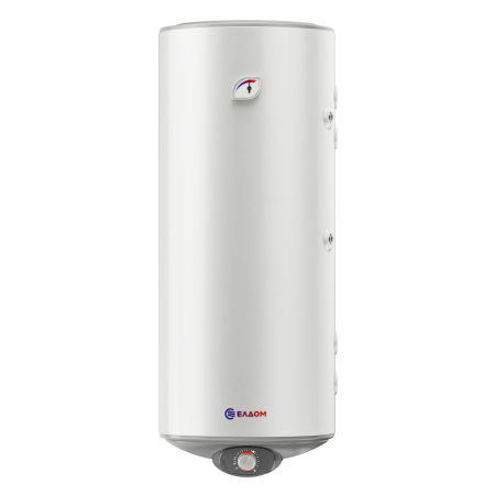 БОЙЛЕР ЕЛДОМ WVF12046FS21R 120л, вертикален, емайлиран, две паралелни серпентини , изводи отдясно, 3kW