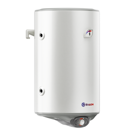 [parent_category] - Със серпентина - БОЙЛЕР ЕЛДОМ WVF08046FTLG 80л, вертикален, емайлиран, една серпентина, изводи отляво, 2kW