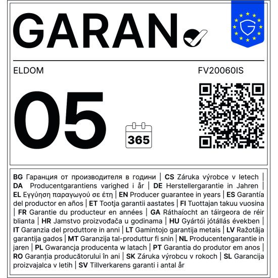 [parent_category] - Подово-стоящи - БОЙЛЕР ЕЛДОМ FV20060IS, 200л, една серпентина, неръждаем, подово стоящ, 0kW
