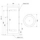 [parent_category] - Буферни съдове - Буферен съд TEDAN Bufer Steel ATC 80, 80л, неемайлиран