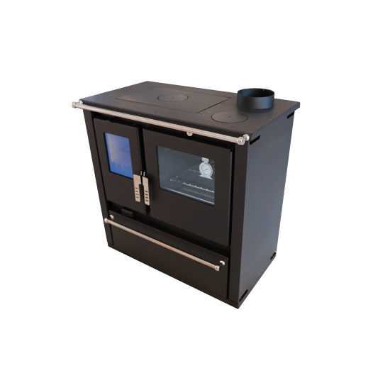 [parent_category] - Готварски печки на твърдо гориво - Готварска печка на твърдо гориво VERSO CS Plus Inox