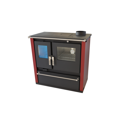 [parent_category] - Готварски печки на твърдо гориво - Готварска печка на твърдо гориво VERSO CS Plus Inox