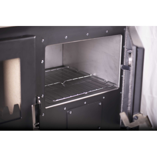 [parent_category] - Готварски печки на твърдо гориво - Готварска печка на твърдо гориво VERSO CS Plus Inox Ceramic