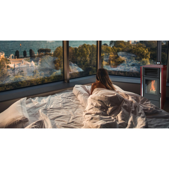 [parent_category] - Пелетни камини - Камина на пелети VERSO VPBS 8 CHROME