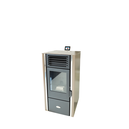 Камина на пелети VERSO VPBS 8 CHROME