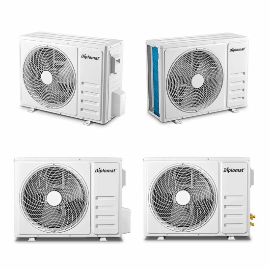 [parent_category] - Стенни климатици - Климатик инверторен DIPLOMAT DAC-181CAN, 18000 BTU, бял, A++