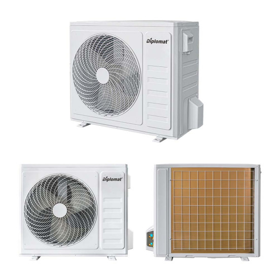 [parent_category] - Климатици - Климатик инверторен DIPLOMAT DAH-180SM Ultra Winter, 18000 BTU, Wi-Fi, бял, A+++