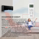 [parent_category] - Инверторни - Климатик инверторен DIPLOMAT DAF-240CASmart Black, 24000 BTU, Wi-Fi, черен, A++