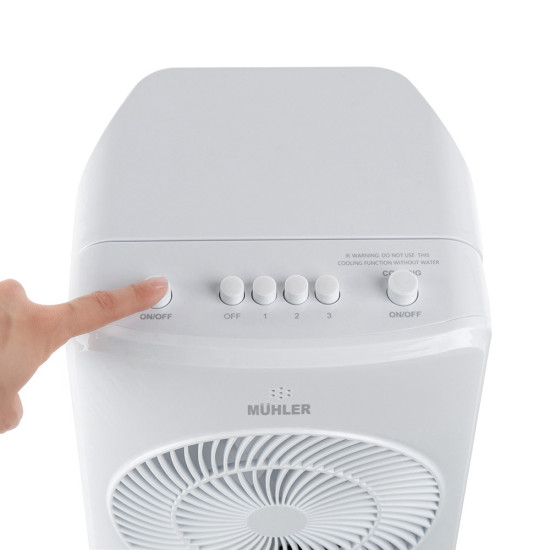 [parent_category] - Мобилни климатици и охладители - Мобилен охладител MUHLER MC-5050, 65W, механично управление