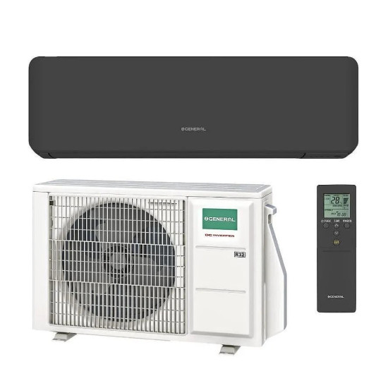 [parent_category] - Климатици - Климатик инверторен GENERAL FUJITSU ASHH09KMCG-B/AOHH09KMCG, 9000 BTU, Wi-Fi, черен, Клас А++