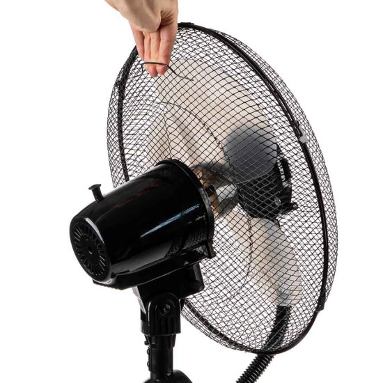 [parent_category] - Климатици - Вентилатор MUHLER MF-1677 16", 75W, таймер,  с водна мъгла