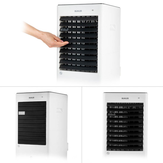[parent_category] - Климатици - Мобилен охладител и отоплител  MUHLER MC-6066H, 2000W, LED