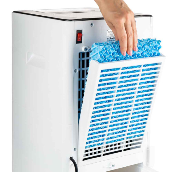 [parent_category] - Климатици - Мобилен охладител и отоплител  MUHLER MC-6066H, 2000W, LED