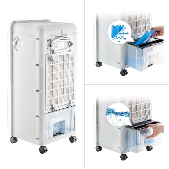 [parent_category] - Климатици - Мобилен охладител и отоплител DIPLOMAT DX-80CHRC, 5в1, 2kw, дигитален