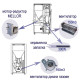[parent_category] - Мотор редуктори MELLOR - Мотор редуктор Mellor FB1392- 1.26 оборота 17W 26Nm