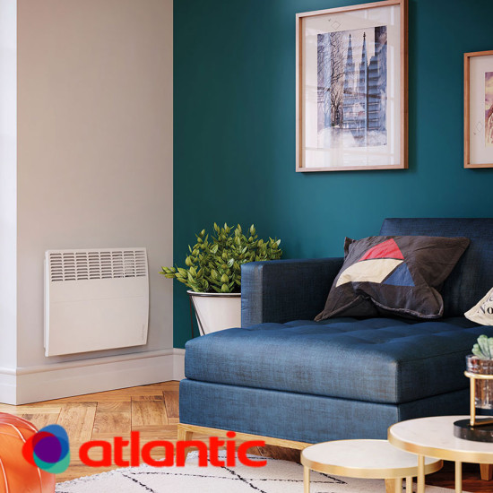 [parent_category] - Електрически конвектори - Конвектор ATLANTIC F120 Design Wi-Fi 1000 W, стенен,  електронно управление, 1000W